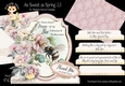 As Sweet As Spring 13 XL Shaped Card Kit