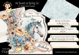 As Sweet As Spring 16 XL Shaped Card Kit