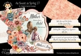 As Sweet As Spring 17 XL Shaped Card Kit