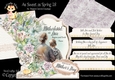 As Sweet As Spring 18 XL Shaped Card Kit
