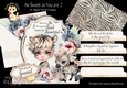 As Sweet as You are 2 XL Shaped Card Kit