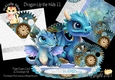 Dragon the Kids Up 11 Triple Easel