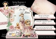 Spring Bygones 4 XL Shaped Card Kit