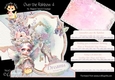 Over the Rainbow 4 XL Shaped Card Kit