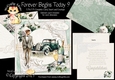 Forever Begins Today 9 7.75x7.75 Simply Cards