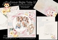 Forever Begins Today 10 7.75x7.75 Simply Cards