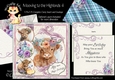 Mooving to the Highlands 4  7.75x7.75 Simply Cards 
