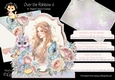 Over the Rainbow 6 XL Shaped Card Kit