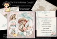 The Wild Wild West Cowgirl 2 7.75x7.75 Simply Cards