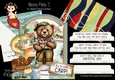 Beary Fishy 2 XL Shaped Card Kit