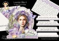 Lavender Bliss 4 XL Shaped Card Kit