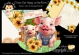 Cmon Get Happy on the Farm 2 1 Rocker Card