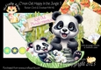 Cmon Get Happy in the Jungle 5 Rocker Card