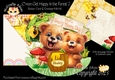 Cmon Get Happy in the Forest 2 Rocker Card