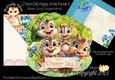 Cmon Get Happy in the Forest 6 Rocker Card