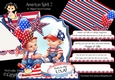 American Spirit 2 XL Shaped Card Kit