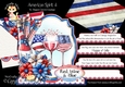 American Spirit 4 XL Shaped Card Kit