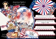 American Spirit 6 XL Shaped Card Kit
