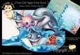 Cmon Get Happy in the Ocean 5 Rocker Card