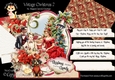 Vintage Christmas 2 XL Shaped Card Kit