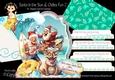 Santa in the Sun & Oldies Fun 2 XL Shaped Card Kit
