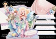Pretty Pastel Princess 3 XL Shaped Card Kit