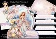 Pretty Pastel Princess 4 XL Shaped Card Kit