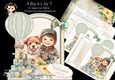 A Boy is a Joy 5 XL Shaped Card Kit
