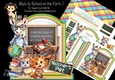 Back to School on the Farm 2 XL Shaped Card Kit