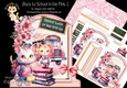 Back to School in the Pink 1 XL Shaped Card Kit