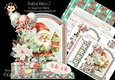 Festive Retro 2 XL Shaped Card Kit