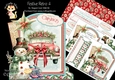 Festive Retro 4 XL Shaped Card Kit