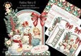 Festive Retro 8 XL Shaped Card Kit