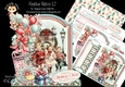 Festive Retro 12 XL Shaped Card Kit