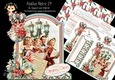 Festive Retro 19 XL Shaped Card Kit