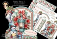 Festive Retro 21 XL Shaped Card Kit