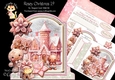 Rosey Christmas 19 XL Shaped Card Kit