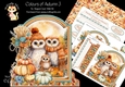 Colours of Autumn 3 XL Shaped Card Kit