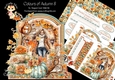Colours of Autumn 8 XL Shaped Card Kit