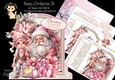 Rosey Christmas 28 XL Shaped Card Kit