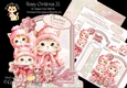 Rosey Christmas 31 XL Shaped Card Kit