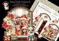 Festive Family Christmas 8 XL Shaped Card Kit