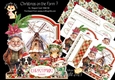 Christmas on the Farm 7 XL Shaped Card Kit
