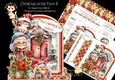 Christmas on the Farm 8 XL Shaped Card Kit