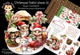 Chrismouse Festivi-cheese 16 Rocker Card