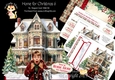 Home for Christmas 6 XL Shaped Card Kit