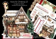 Home for Christmas 10 XL Shaped Card Kit