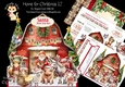 Home for Christmas 12 XL Shaped Card Kit