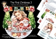 The First Christmas 3 Rock-the-Shelf Card Mini Kit