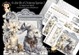 A Little Bit of Christmas Sparkle 3 XL Shaped Card Kit